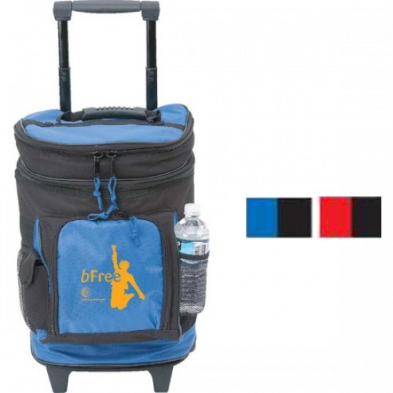 Deluxe Rolling Cooler Bag by Duffelbags.com