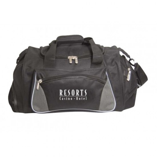 Gym Bag w/ Ball Holder and Wet Shoe Pocket by Duffelbags.com