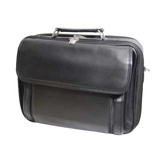 Leatherette Laptop Briefcase by Duffelbags.com