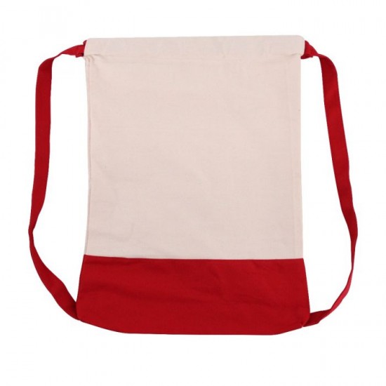 Cape Cod Cotton Drawstring Backpack by Duffelbags.com