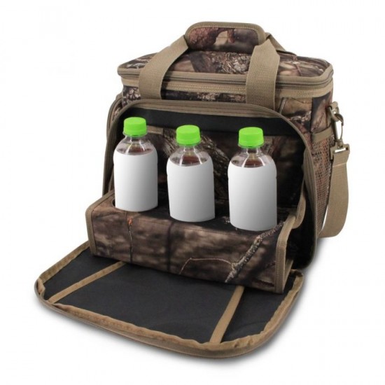 Camo Camping Cooler Bag by Duffelbags.com