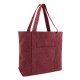 Seaside Cotton Pigment Dyed XL Canvas Boat Tote Bag by Duffelbags.com