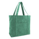 Seaside Cotton Pigment Dyed XL Canvas Boat Tote Bag by Duffelbags.com