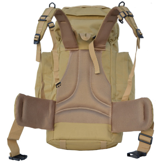 Tactical Large Tan Hiking Backpack by Dufflebags.com Tactical Large Tan Hiking Backpack by Duffelbags.com