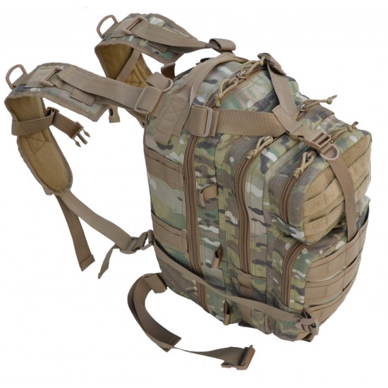 Camo Tactical 72 Hours Combat Rucksack Backpack  by Duffelbags.com