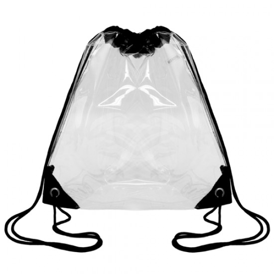 Clear Stadium Security Compliant Drawstring by Duffelbags.com