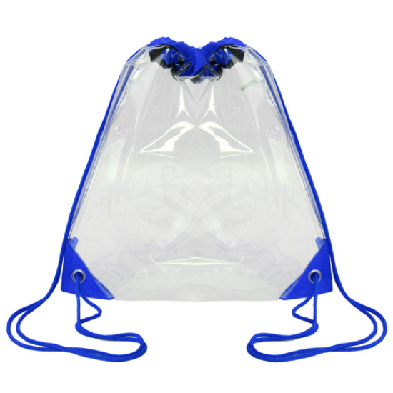 Clear Stadium Security Compliant Drawstring by Duffelbags.com