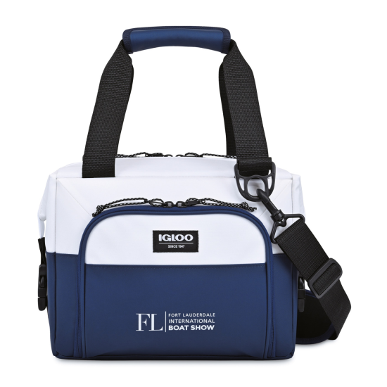 Igloo® Seadrift™ Snap Down 12 Can Cooler Bag Igloo® Seadrift™ Snap Down 12 Can Cooler Bag by Duffelbags.com