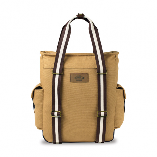 Heritage Supply Ridge Cotton Convertible Tote Bag by Duffelbags.com