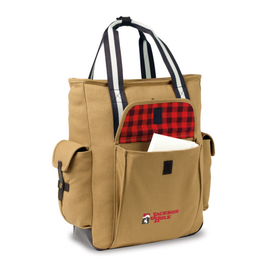Heritage Supply Ridge Cotton Convertible Tote Bag by Duffelbags.com
