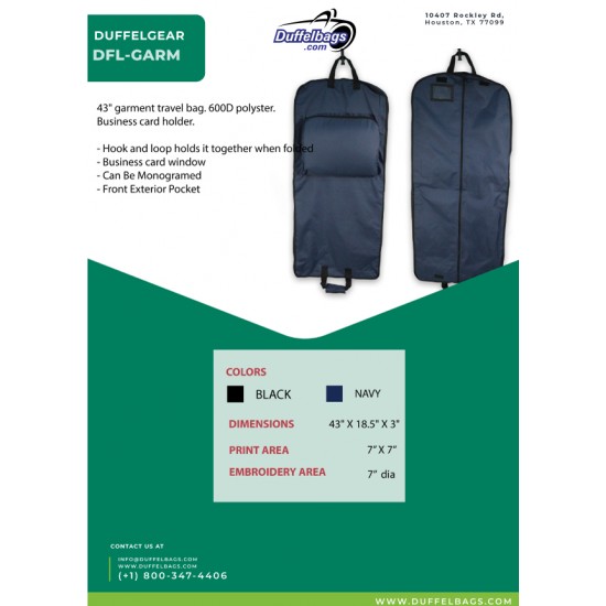 DuffelGear Garment Bag by Duffelbags.com