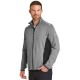 Eddie Bauer® Full-Zip Heather Stretch Fleece Jacket by Duffelbags.com