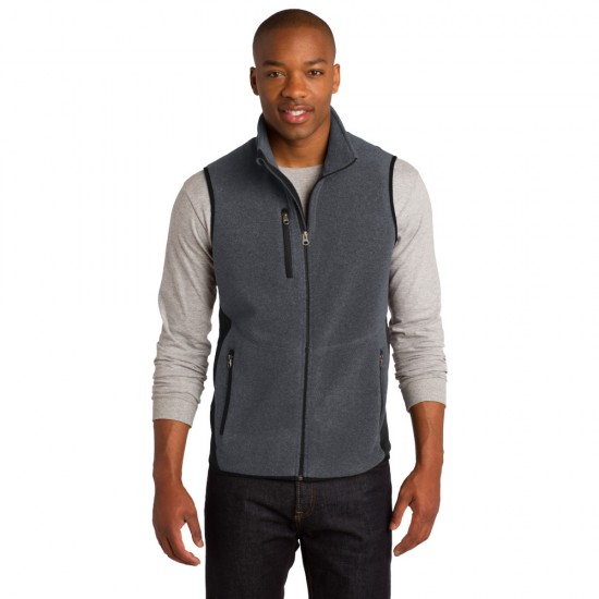 Port Authority® R-Tek® Pro Fleece Full-Zip Vest by Duffelbags.com