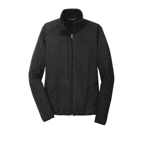 Port Authority® Sweater Fleece Jacket by Duffelbags.com