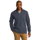 Port Authority® Slub Fleece 1/4-Zip Pullover by Duffelbags.com