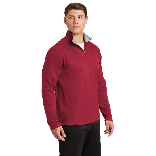 Sport-Tek® Sport-Wick® Fleece 1/4-Zip Pullover by Duffelbags.com