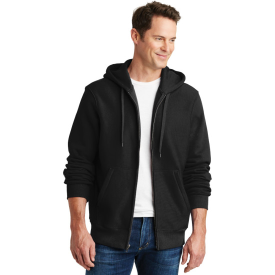 Sport-Tek® Super Heavyweight Full-Zip Hooded Sweatshirt by Duffelbags.com