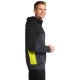 Sport-Tek® Tech Fleece Colorblock Full-Zip Hooded Jacket by Duffelbags.com