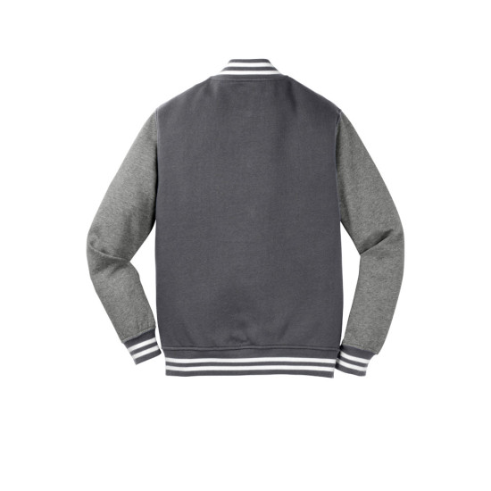 Sport-Tek® Fleece Letterman Jacket by Dufflebags.com Sport-Tek® Fleece Letterman Jacket by Duffelbags.com