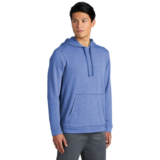 Sport-Tek ® PosiCharge ® Tri-Blend Wicking Fleece Hooded Pullover by Duffelbags.com