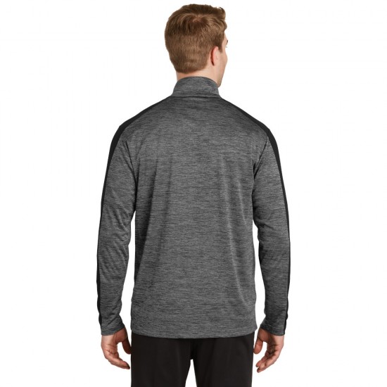 Sport-Tek® PosiCharge® Electric Heather Colorblock 1/4-Zip Pullover by Duffelbags.com