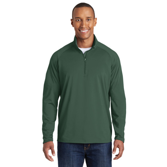 Sport-Tek® Sport-Wick® Stretch 1/2-Zip Pullover by Duffelbags.com