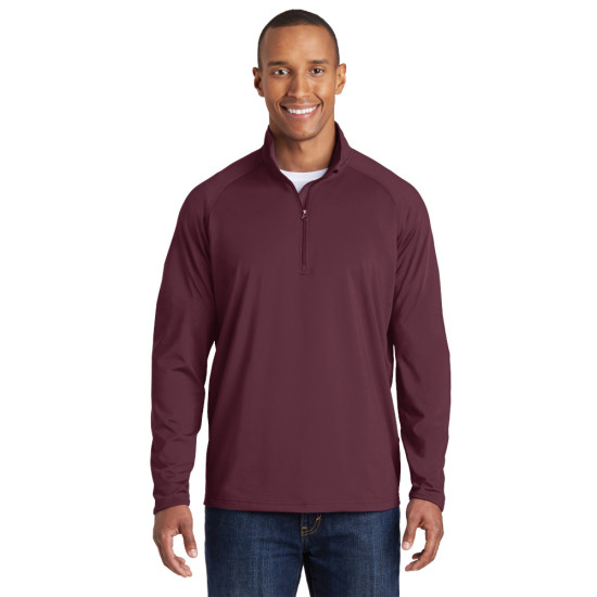 Sport-Tek® Sport-Wick® Stretch 1/2-Zip Pullover by Duffelbags.com