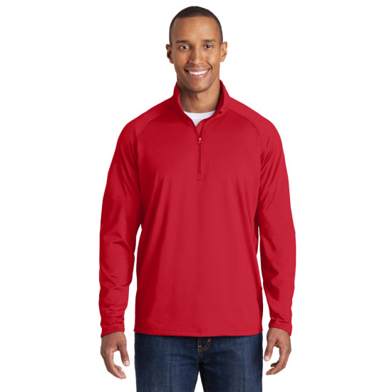 Sport-Tek® Sport-Wick® Stretch 1/2-Zip Pullover by Dufflebags.com Sport-Tek® Sport-Wick® Stretch 1/2-Zip Pullover by Duffelbags.com