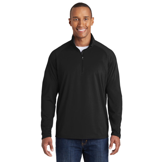 Sport-Tek® Tall Sport-Wick® Stretch 1/2-Zip Pullover by Duffelbags.com