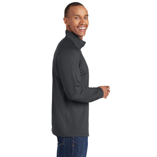 Sport-Tek® Tall Sport-Wick® Stretch 1/2-Zip Pullover by Duffelbags.com