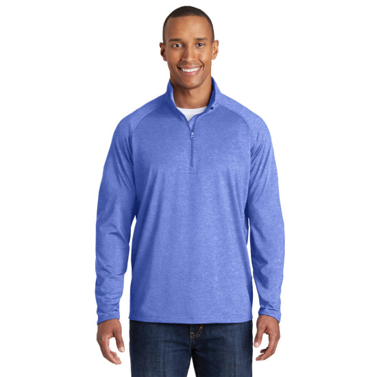 Sport-Tek® Tall Sport-Wick® Stretch 1/2-Zip Pullover by Duffelbags.com