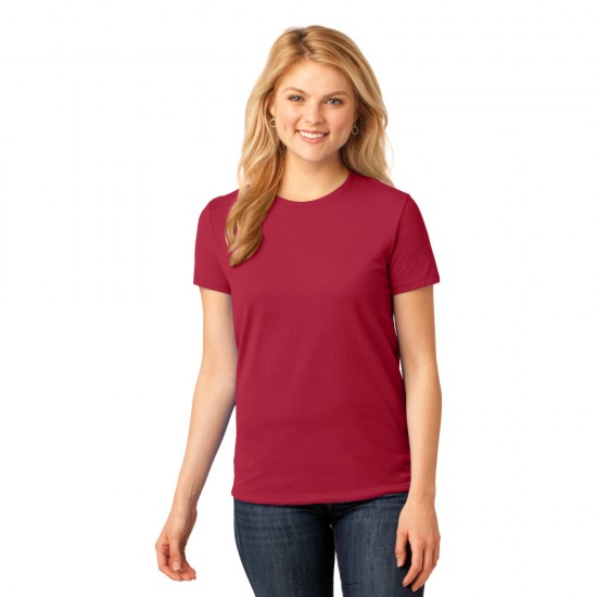 Port & Company® Ladies Core Cotton Tee by Duffelbags.com