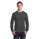 Port & Company® Long Sleeve Core Cotton Tee by Duffelbags.com
