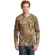 Russell Outdoors™ Realtree® Long Sleeve Explorer 100 Cotton T-Shirt with Pocket by Duffelbags.com