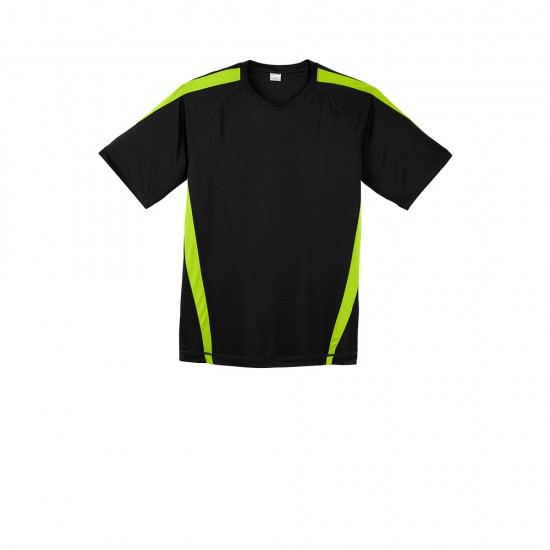 Sport-Tek® Colorblock PosiCharge® Competitor™ Tee by Duffelbags.com