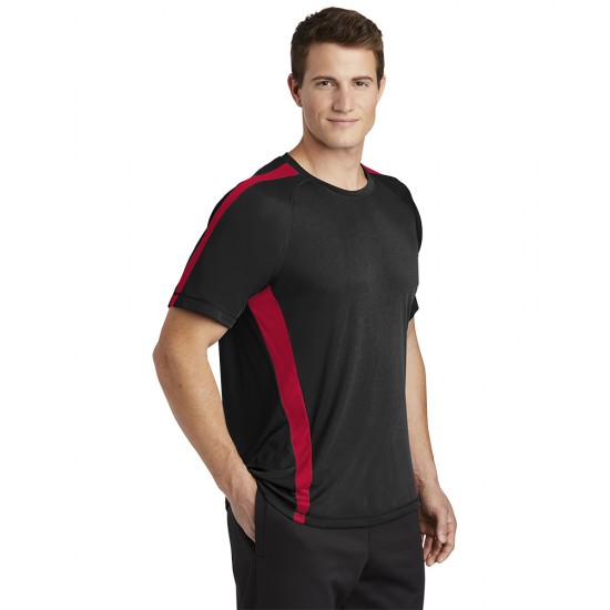 Sport-Tek® Colorblock PosiCharge® Competitor™ Tee by Duffelbags.com
