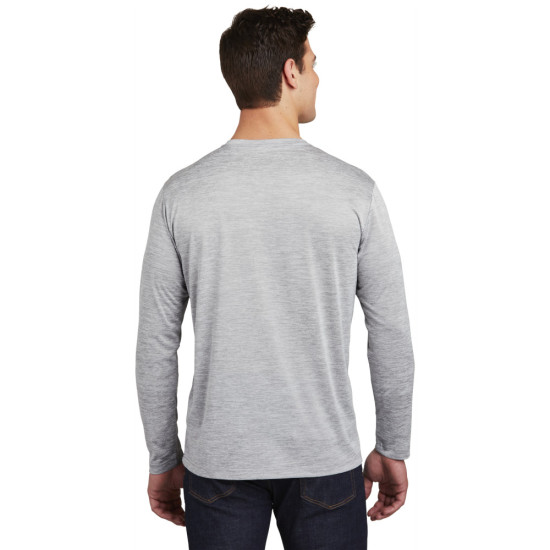 Sport-Tek ® Long Sleeve PosiCharge ® Electric Heather Tee by Duffelbags.com