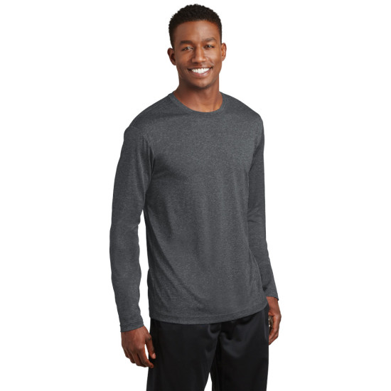 Sport-Tek® Long Sleeve Heather Contender™ Tee by Dufflebags.com Sport-Tek® Long Sleeve Heather Contender™ Tee by Duffelbags.com