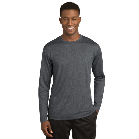 Sport-Tek® Long Sleeve Heather Contender™ Tee by Dufflebags.com Sport-Tek® Long Sleeve Heather Contender™ Tee by Duffelbags.com