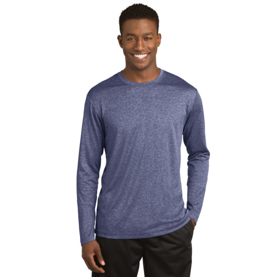 Sport-Tek® Long Sleeve Heather Contender™ Tee by Duffelbags.com