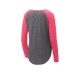 Sport-Tek ® Ladies PosiCharge ® Long Sleeve Tri-Blend Wicking Scoop Neck Raglan Tee by Duffelbags.com