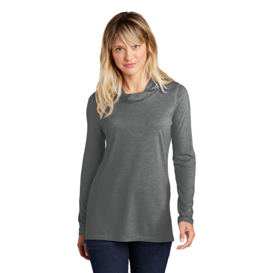 Sport-Tek ® Ladies PosiCharge ® Tri-Blend Wicking Long Sleeve Hoodie by Duffelbags.com