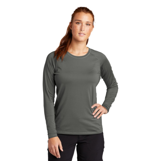 Sport-Tek ® Ladies Long Sleeve Rashguard Tee by Duffelbags.com