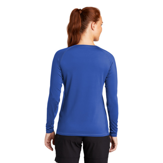 Sport-Tek ® Ladies Long Sleeve Rashguard Tee by Duffelbags.com