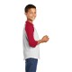 Sport-Tek® Youth Colorblock Raglan Jersey by Duffelbags.com