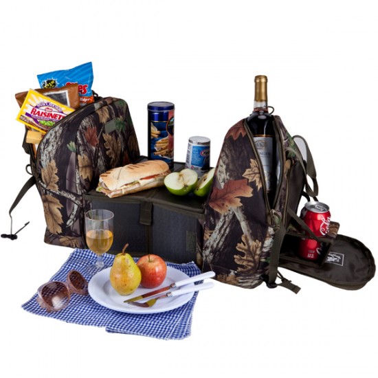 Camo All-in-one Picnic Tote by Duffelbags.com