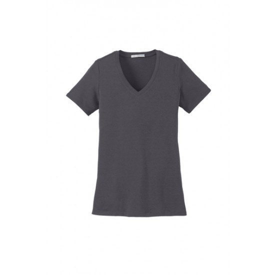 Port Authority® Ladies Concept Stretch V-Neck Tee by Duffelbags.com