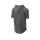 Sport-Tek ® PosiCharge ® Tri-Blend Wicking Short Sleeve Hoodie by Duffelbags.com