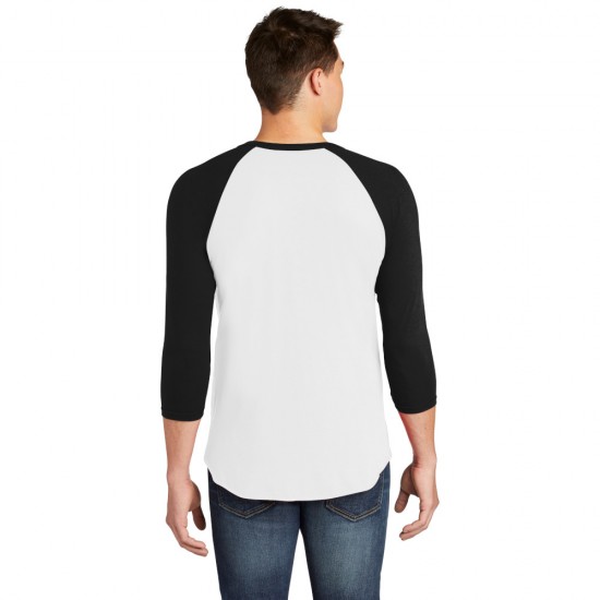 American Apparel ® Poly-Cotton 3/4-Sleeve Raglan T-Shirt by Duffelbags.com