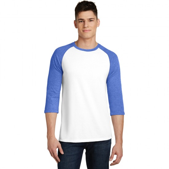District ® Very Important Tee ® 3/4-Sleeve Raglan by Duffelbags.com